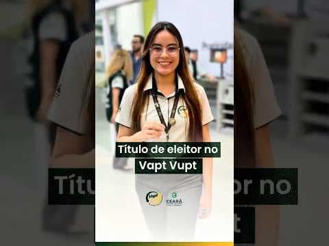 Como tirar o título de eleitor no Vapt Vupt #vaptvupt